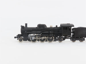 N Scale Kato 2010 Unlettered 2-6-2 Steam Locomotive