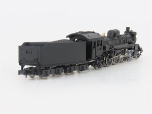 N Scale Kato 2010 Unlettered 2-6-2 Steam Locomotive