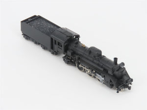 N Scale Kato 2010 Unlettered 2-6-2 Steam Locomotive