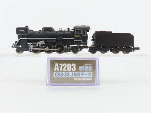 N Scale MicroAce A7203 JNR Railway C58-33 2-6-2 Steam Locomotive