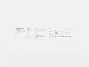 N Scale MicroAce A7203 JNR Railway C58-33 2-6-2 Steam Locomotive