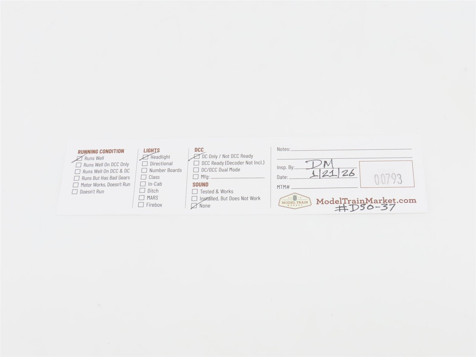 N Scale MicroAce A6801 JNR Railway 2-8-2 D50-37 Type Steam Locomotive