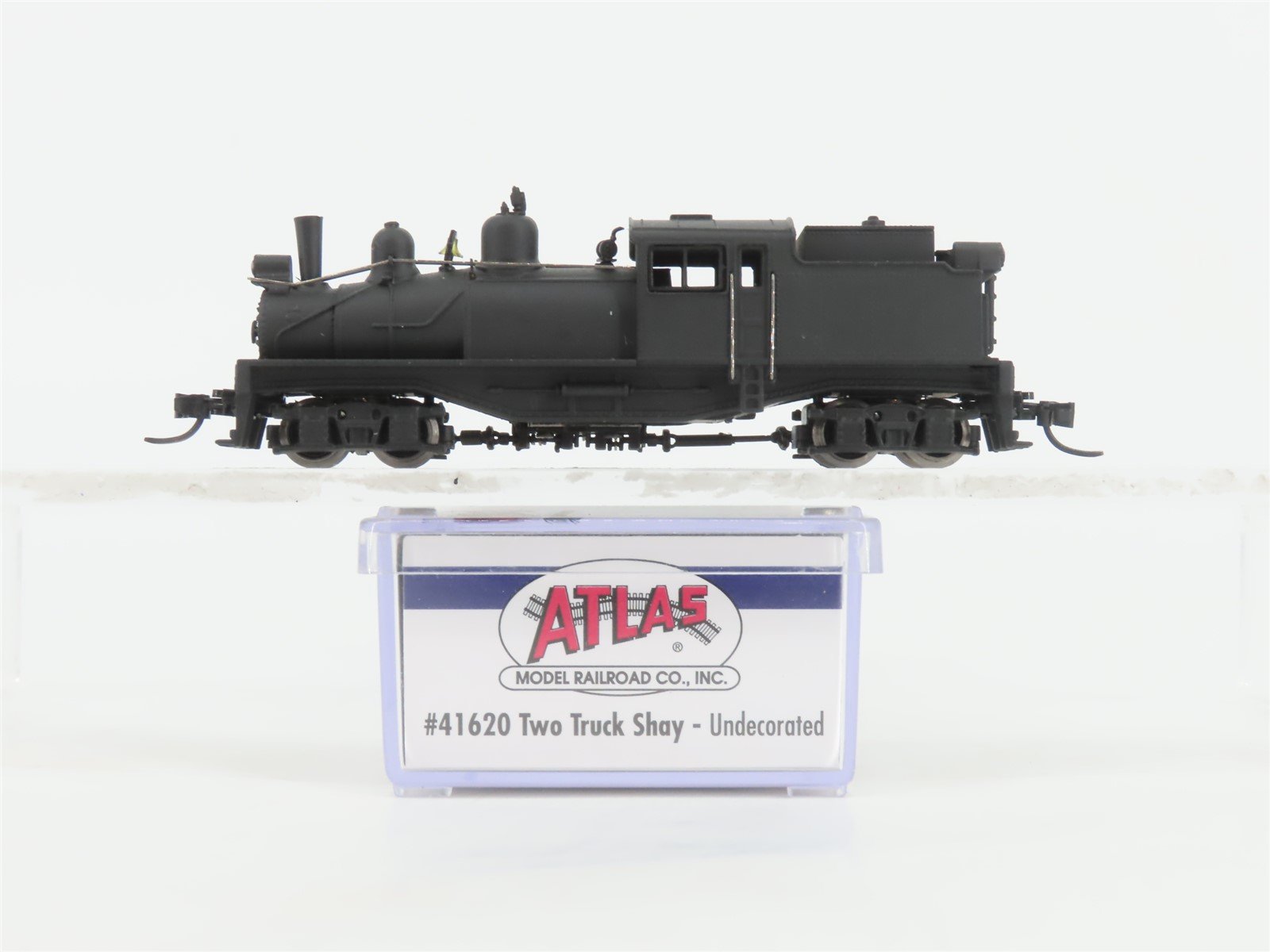 N Scale Atlas 41620 Undecorated 2-Truck Shay Steam Locomotive