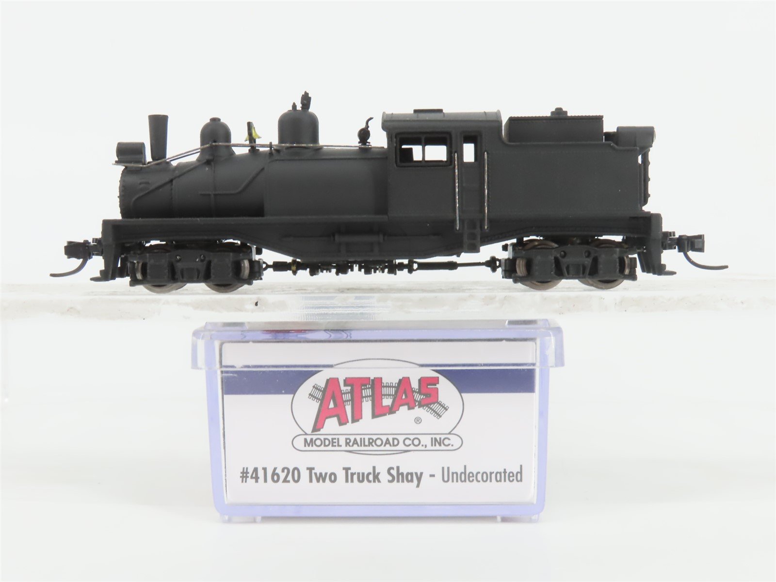 N Scale Atlas 41620 Undecorated 2-Truck Shay Steam Locomotive