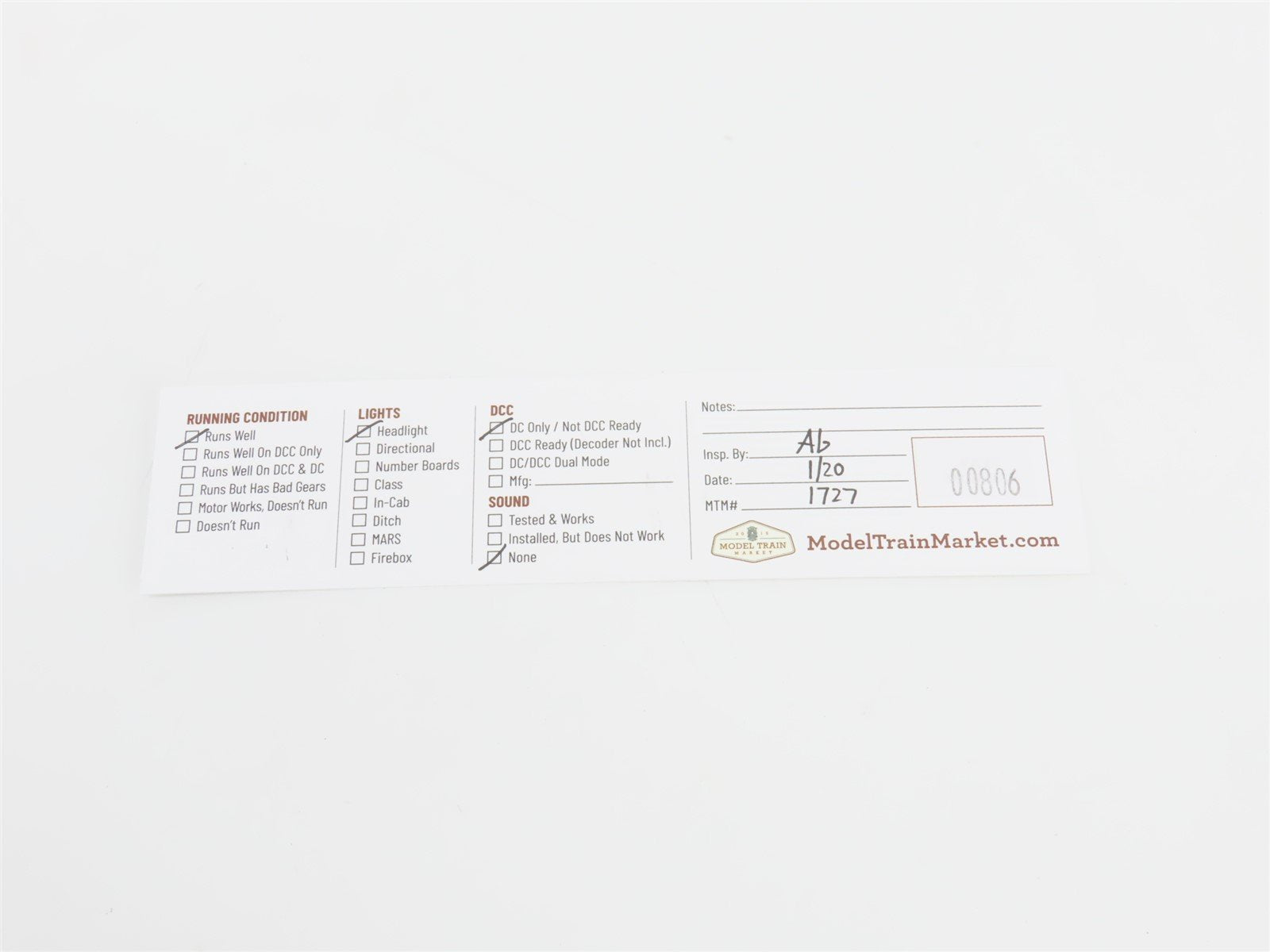 N Scale Model Power Undecorated 4-6-2 Steam Locomotive