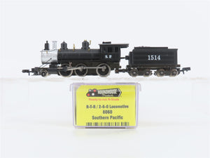N Scale Roundhouse 8060 SP Southern Pacific 2-6-0 Steam Locomotive #1514