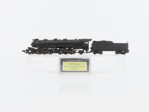 N Scale Bachmann 82651 Unlettered 2-6-6-2 Steam Locomotive
