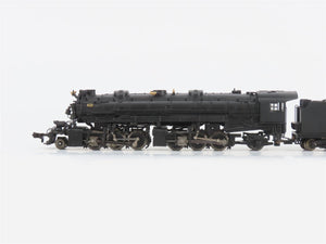 N Scale Bachmann 82651 Unlettered 2-6-6-2 Steam Locomotive