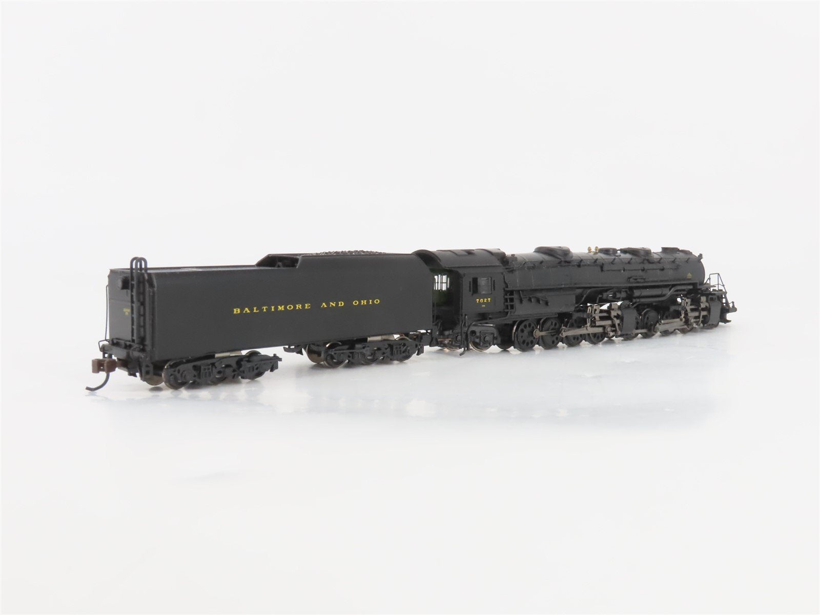 N Scale Bachmann 80452 B&O Baltimore & Ohio 2-8-8-4 Steam Locomotive #7027 wDCC
