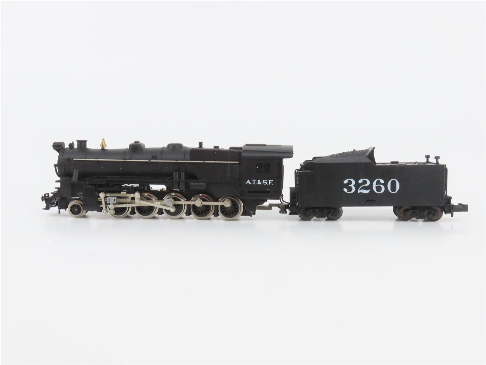 N Scale Trix ATSF Santa Fe 2-10-0 Steam Locomotive #3260