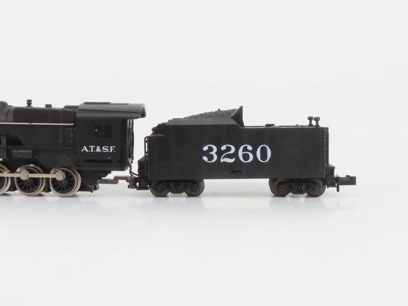 N Scale Trix ATSF Santa Fe 2-10-0 Steam Locomotive #3260