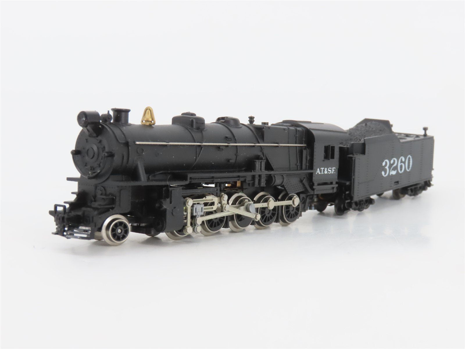 N Scale Trix ATSF Santa Fe 2-10-0 Steam Locomotive #3260