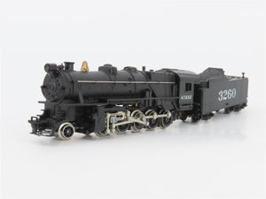 N Scale Trix ATSF Santa Fe 2-10-0 Steam Locomotive #3260