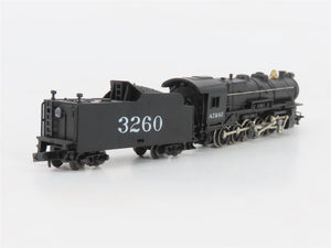 N Scale Trix ATSF Santa Fe 2-10-0 Steam Locomotive #3260