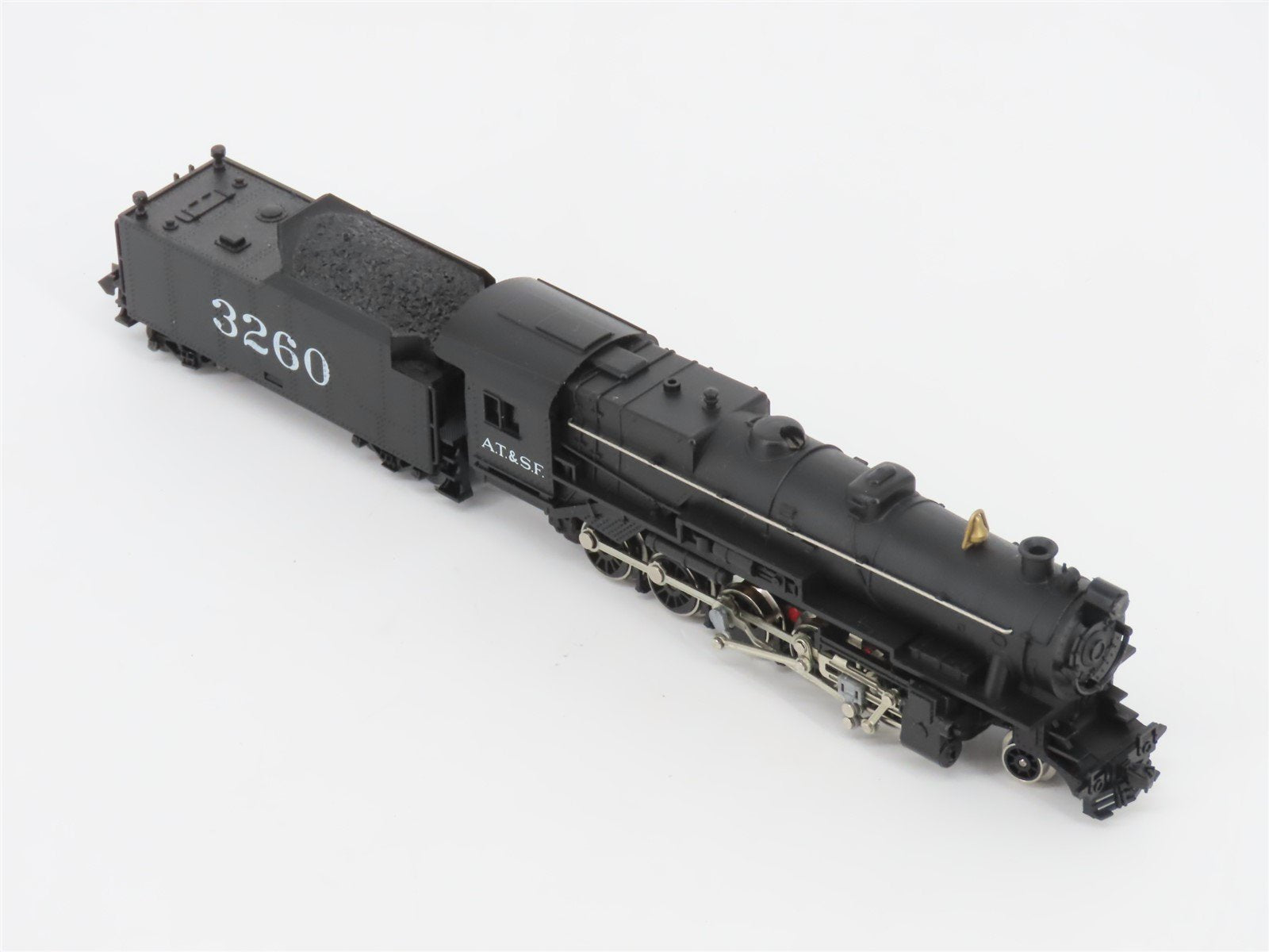 N Scale Trix ATSF Santa Fe 2-10-0 Steam Locomotive #3260