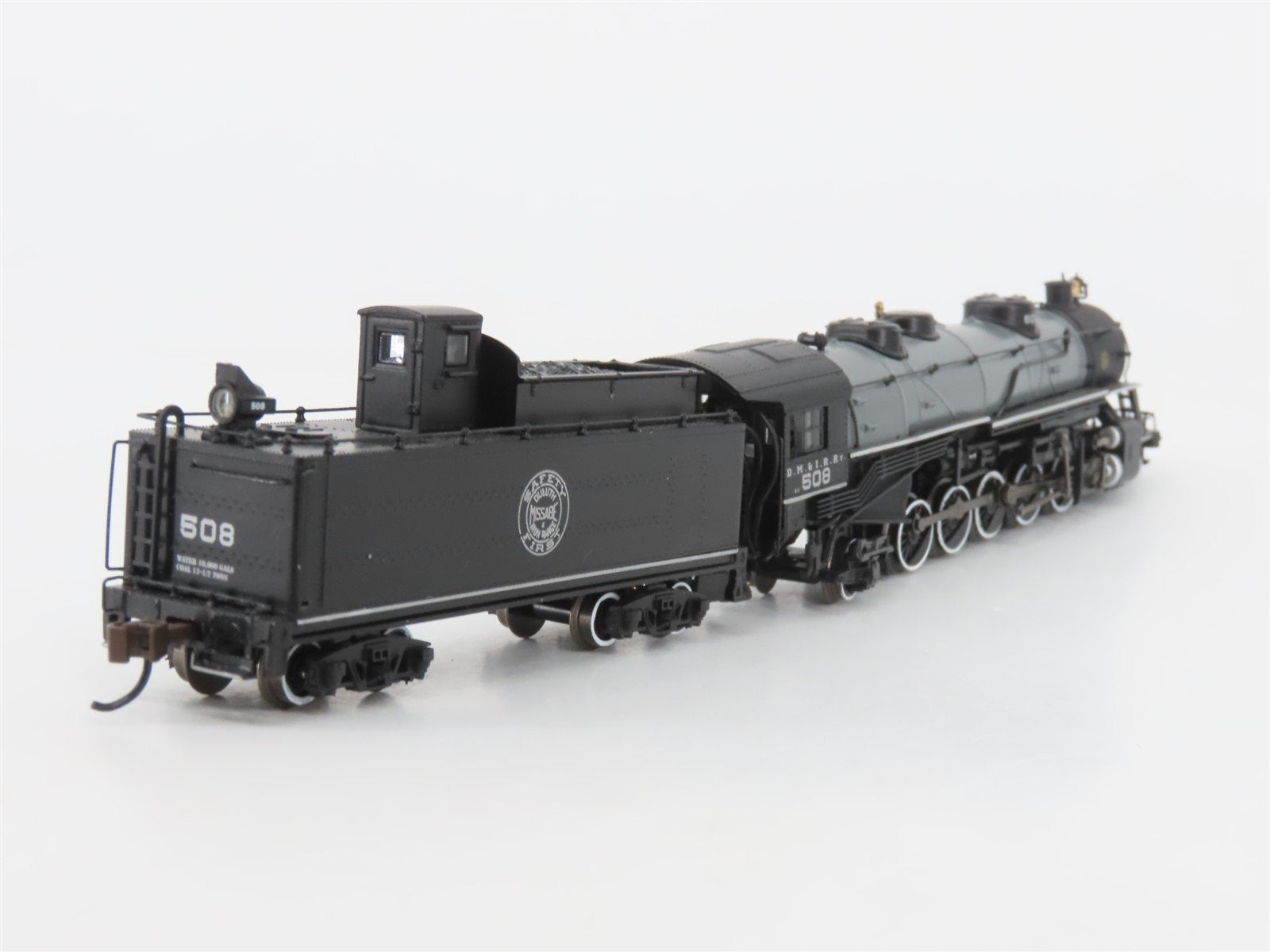 N Scale Bachmann DMIR Duluth Missabe & Iron Range 2-10-2 Steam Loco #508 wDCC
