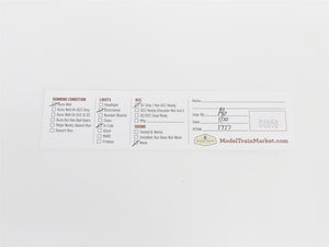 N Scale Con-Cor CBQ Burlington Pioneer Zephyr Diesel Passenger Set #9900