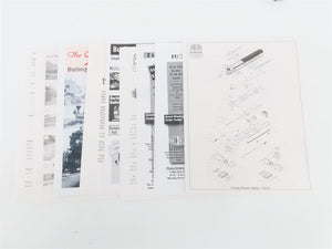 N Scale Con-Cor CBQ Burlington Pioneer Zephyr Diesel Passenger Set #9900