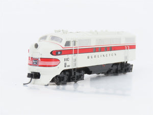N Scale Intermountain CBQ Burlington FT A/B Diesel Locomotive Set