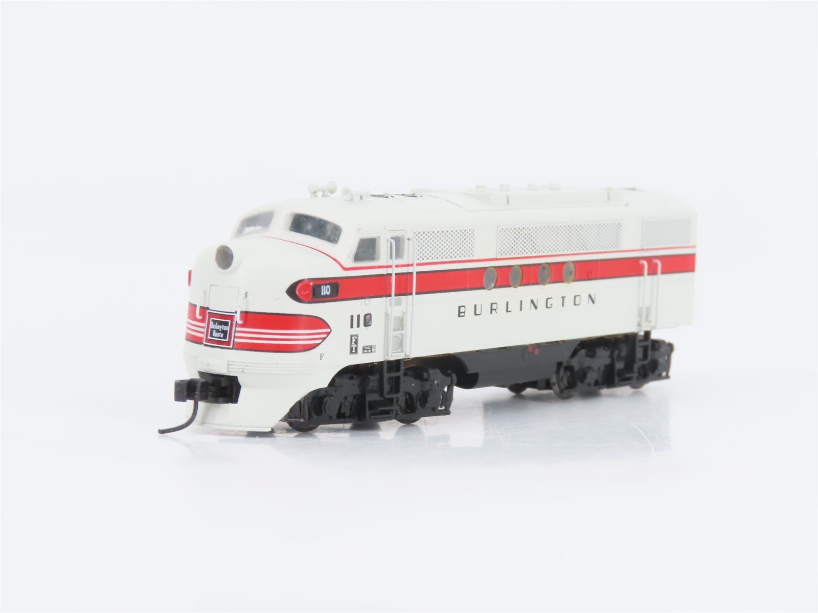 N Scale Intermountain CBQ Burlington FT A/B Diesel Locomotive Set