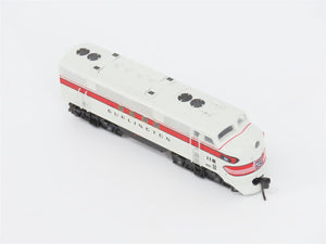 N Scale Intermountain CBQ Burlington FT A/B Diesel Locomotive Set