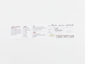 N Scale Intermountain CBQ Burlington FT A/B Diesel Locomotive Set