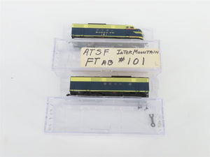 N Scale Intermountain ATSF Santa Fe FT A/B Diesel Locomotive Set