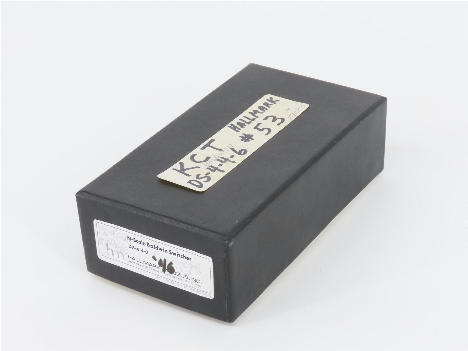 N Scale Hallmark Models BRASS Unlettered DS-4-4-600 Diesel Locomotive