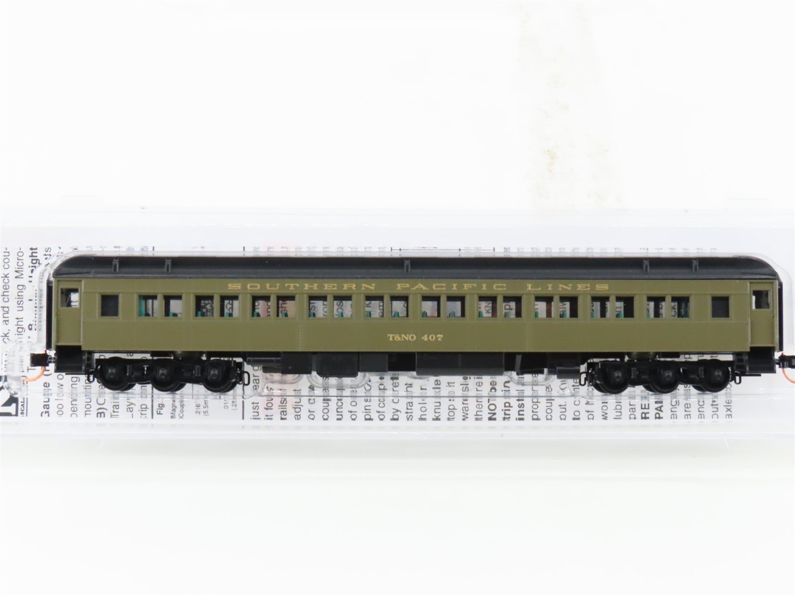 N Micro-Trains MTL 14500070 T&NO SP Southern Pacific 78' Coach Passenger #407