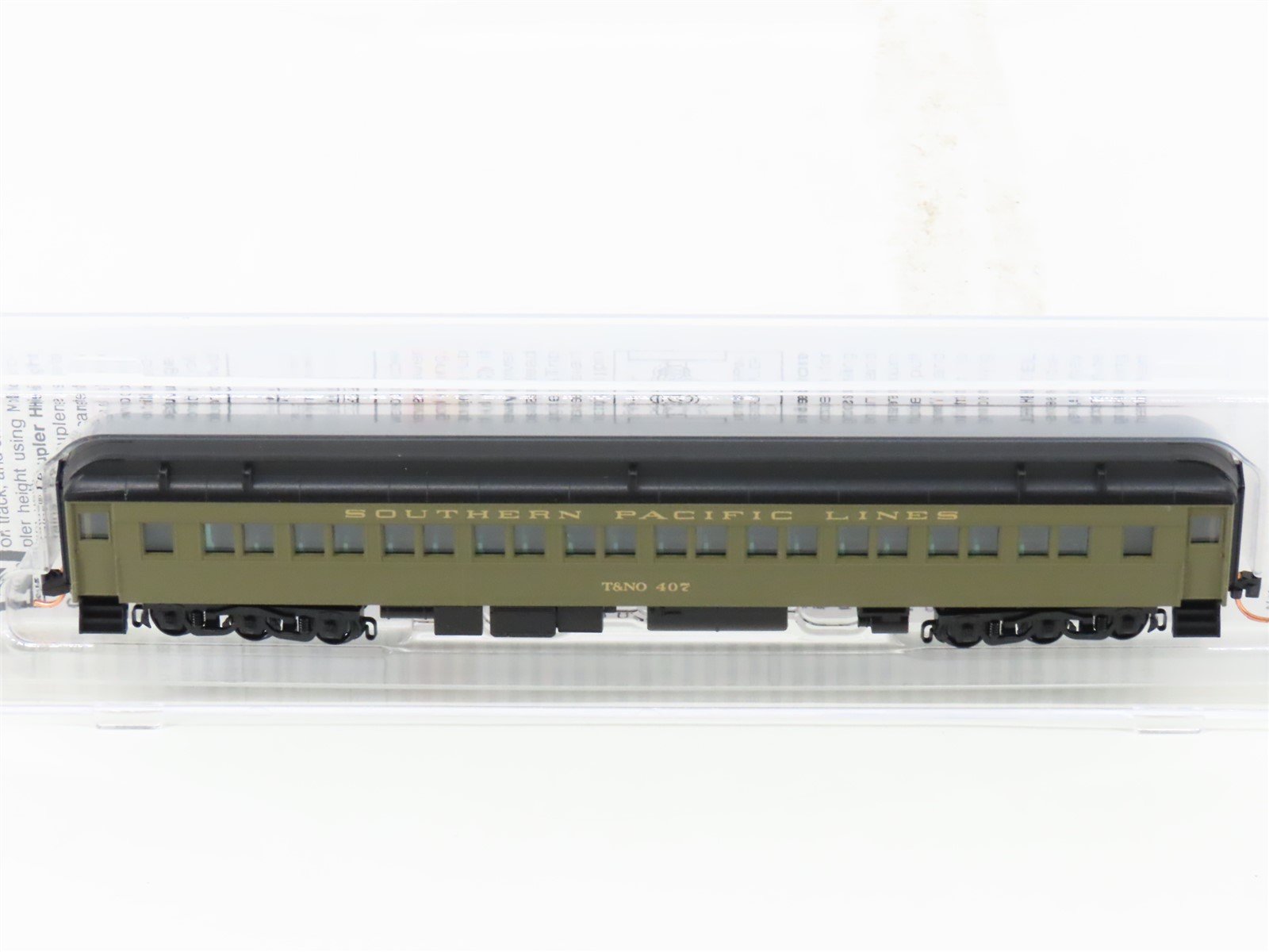 N Micro-Trains MTL 14500070 T&NO SP Southern Pacific 78' Coach Passenger #407