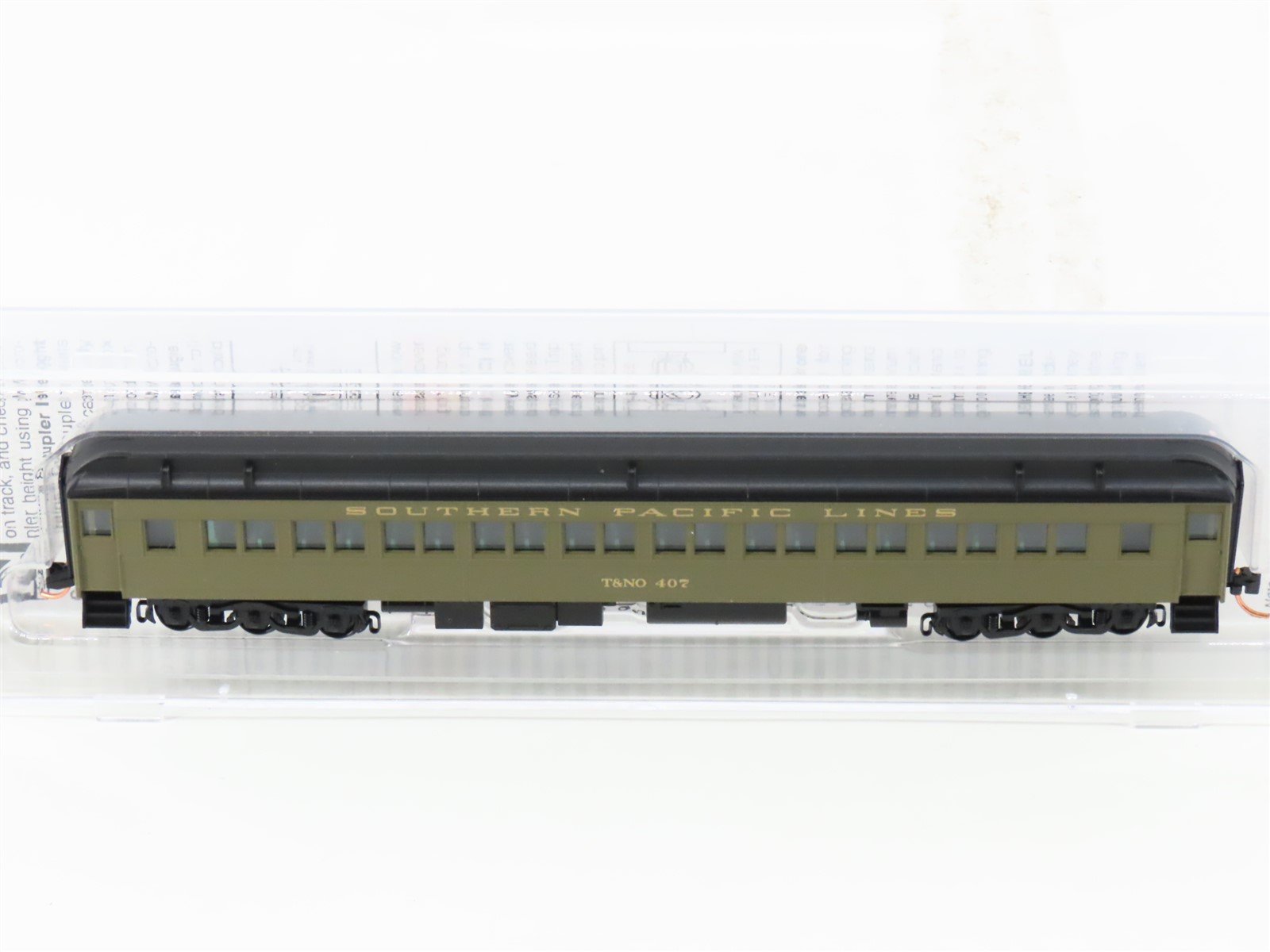 N Micro-Trains MTL 14500070 T&NO SP Southern Pacific 78' Coach Passenger #407