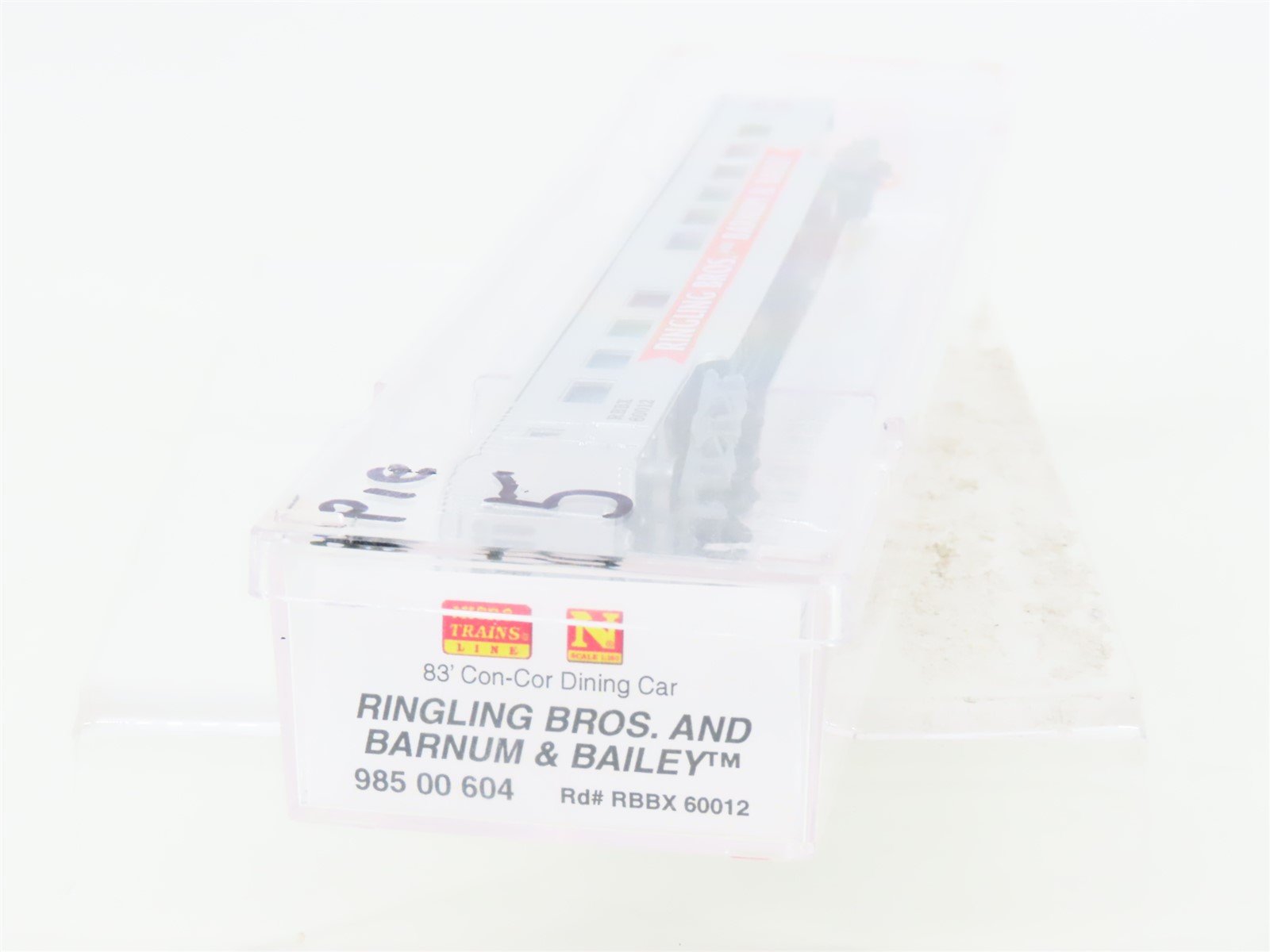 N Scale Micro-Trains Con-Cor 98500604 Ringling Bros Dining Passenger #60012