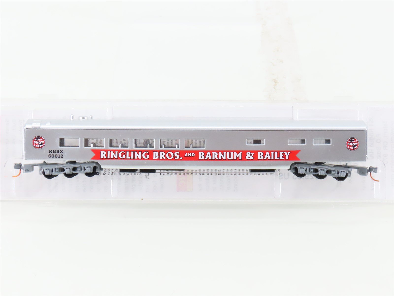 N Scale Micro-Trains Con-Cor 98500604 Ringling Bros Dining Passenger #60012