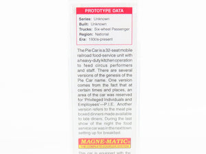 N Scale Micro-Trains Con-Cor 98500604 Ringling Bros Dining Passenger #60012