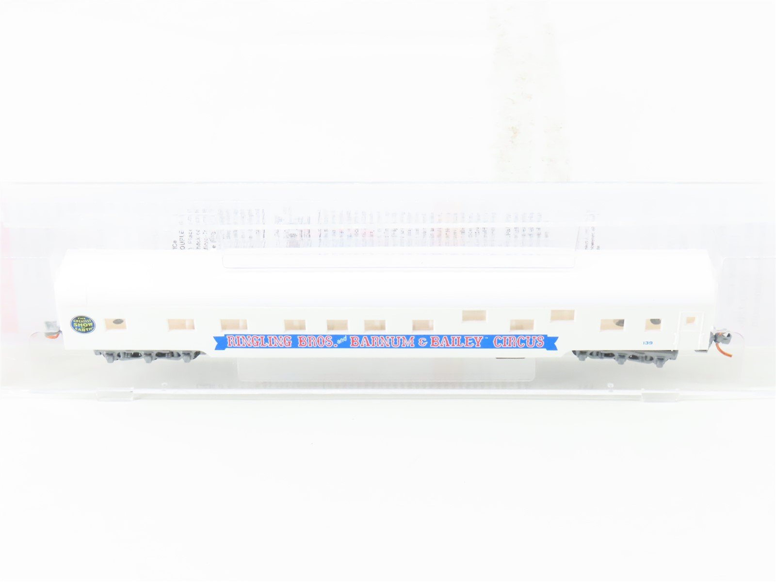 N Micro-Trains MTL Con-Cor 98552605 Ringling Bros Barnum & Bailey Passenger #139