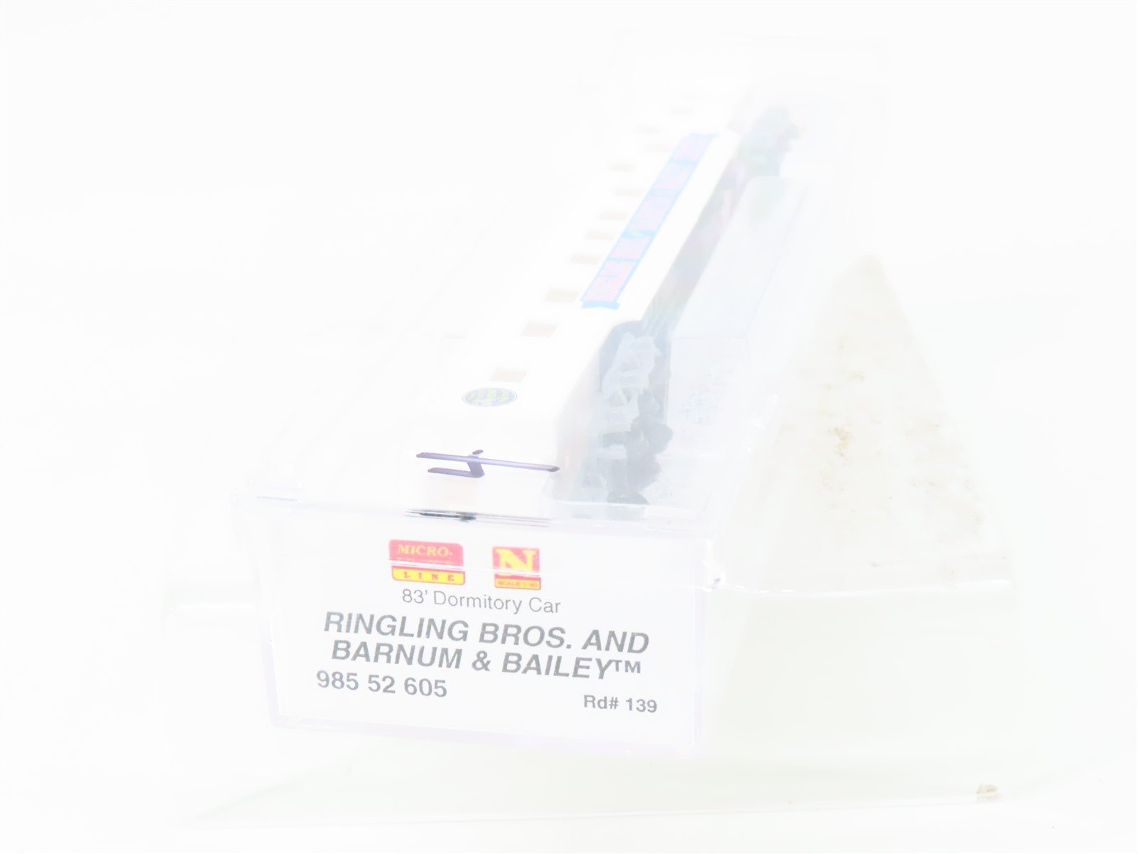 N Micro-Trains MTL Con-Cor 98552605 Ringling Bros Barnum & Bailey Passenger #139