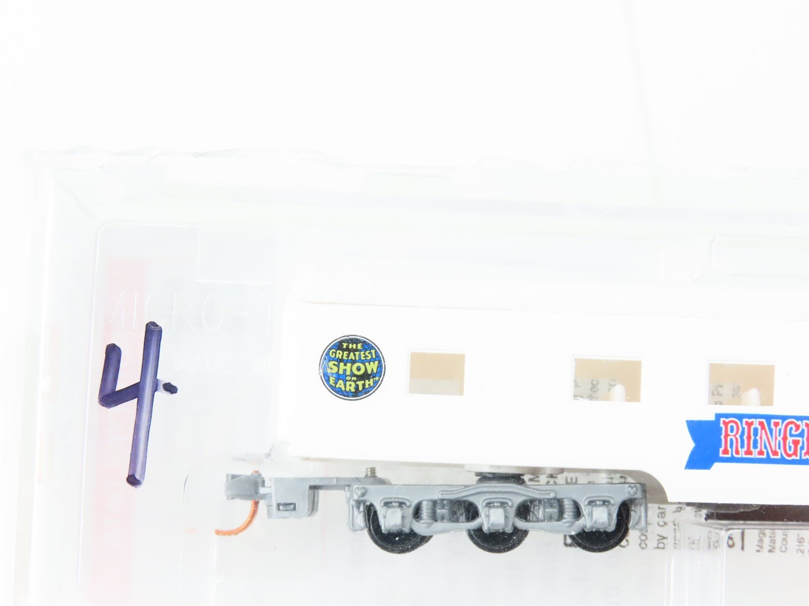 N Micro-Trains MTL Con-Cor 98552605 Ringling Bros Barnum & Bailey Passenger #139