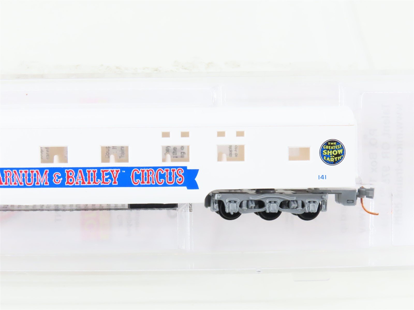 N Micro-Trains MTL Con-Cor 98551605 Ringling Bros Barnum & Bailey Passenger #141