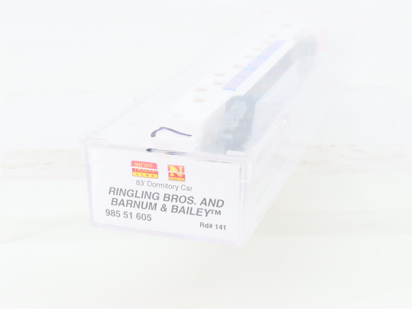 N Micro-Trains MTL Con-Cor 98551605 Ringling Bros Barnum & Bailey Passenger #141