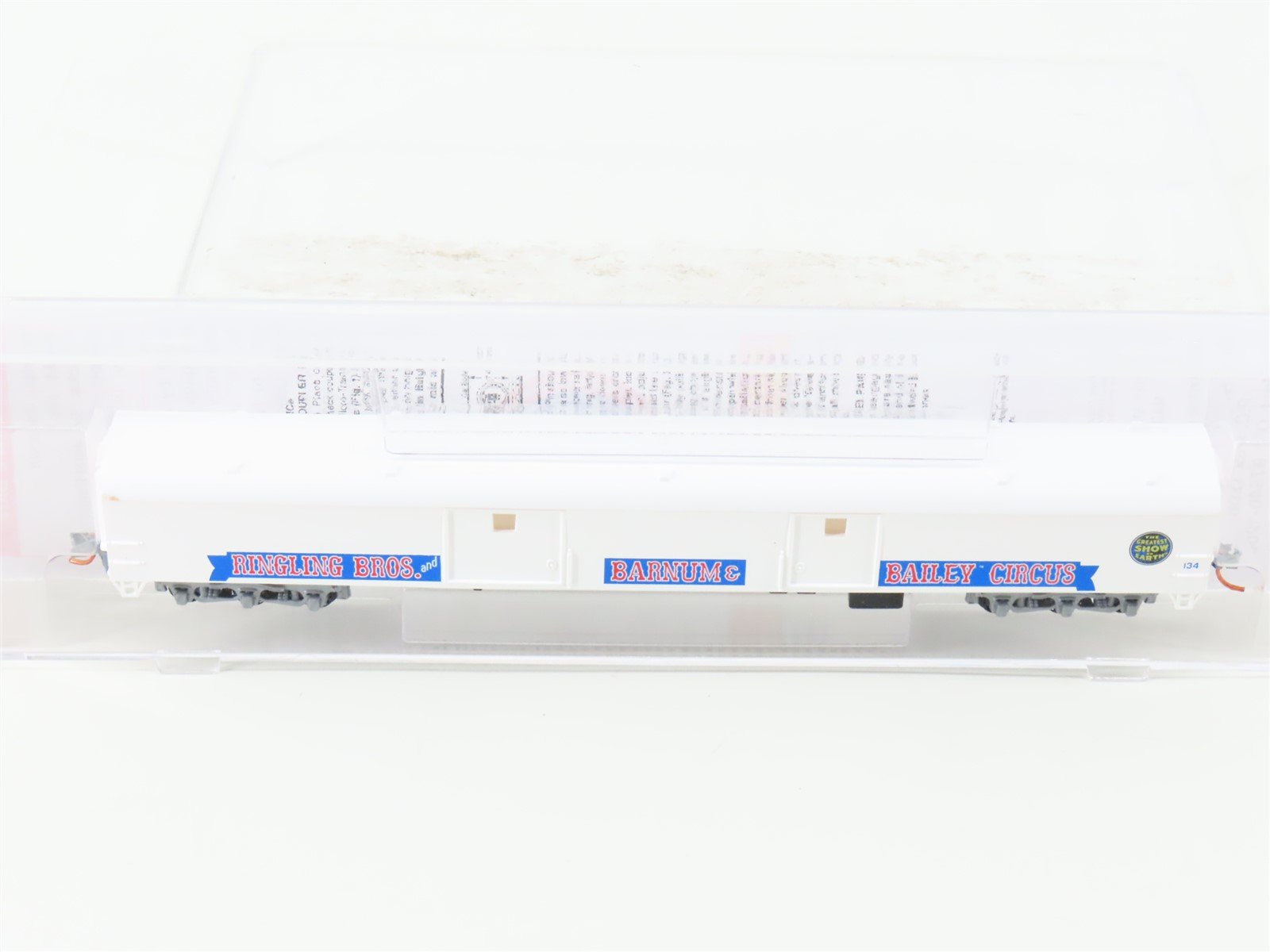 N Micro-Trains MTL Con-Cor 98553606 Ringling Bros Barnum & Bailey Passenger #134