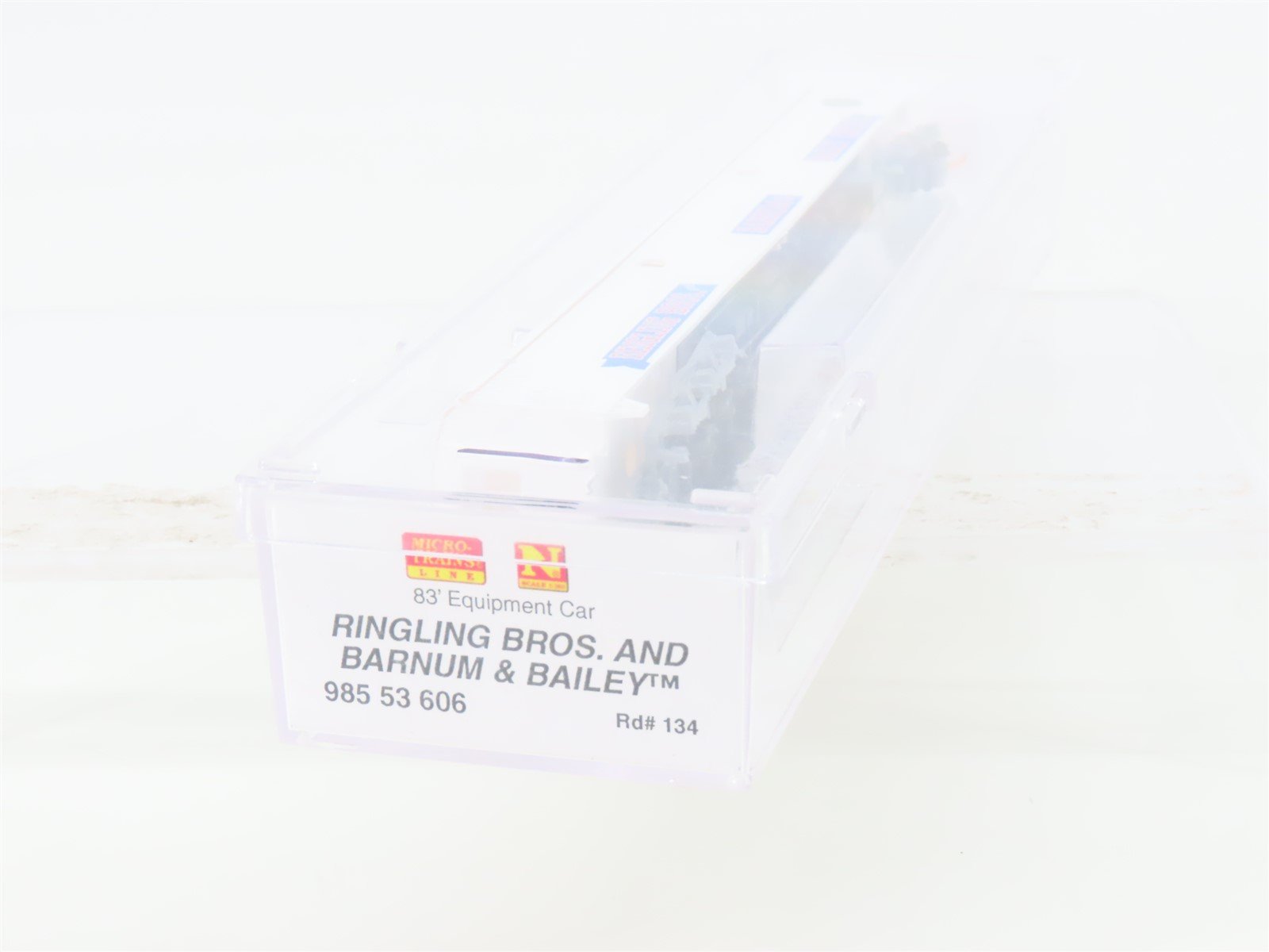 N Micro-Trains MTL Con-Cor 98553606 Ringling Bros Barnum & Bailey Passenger #134