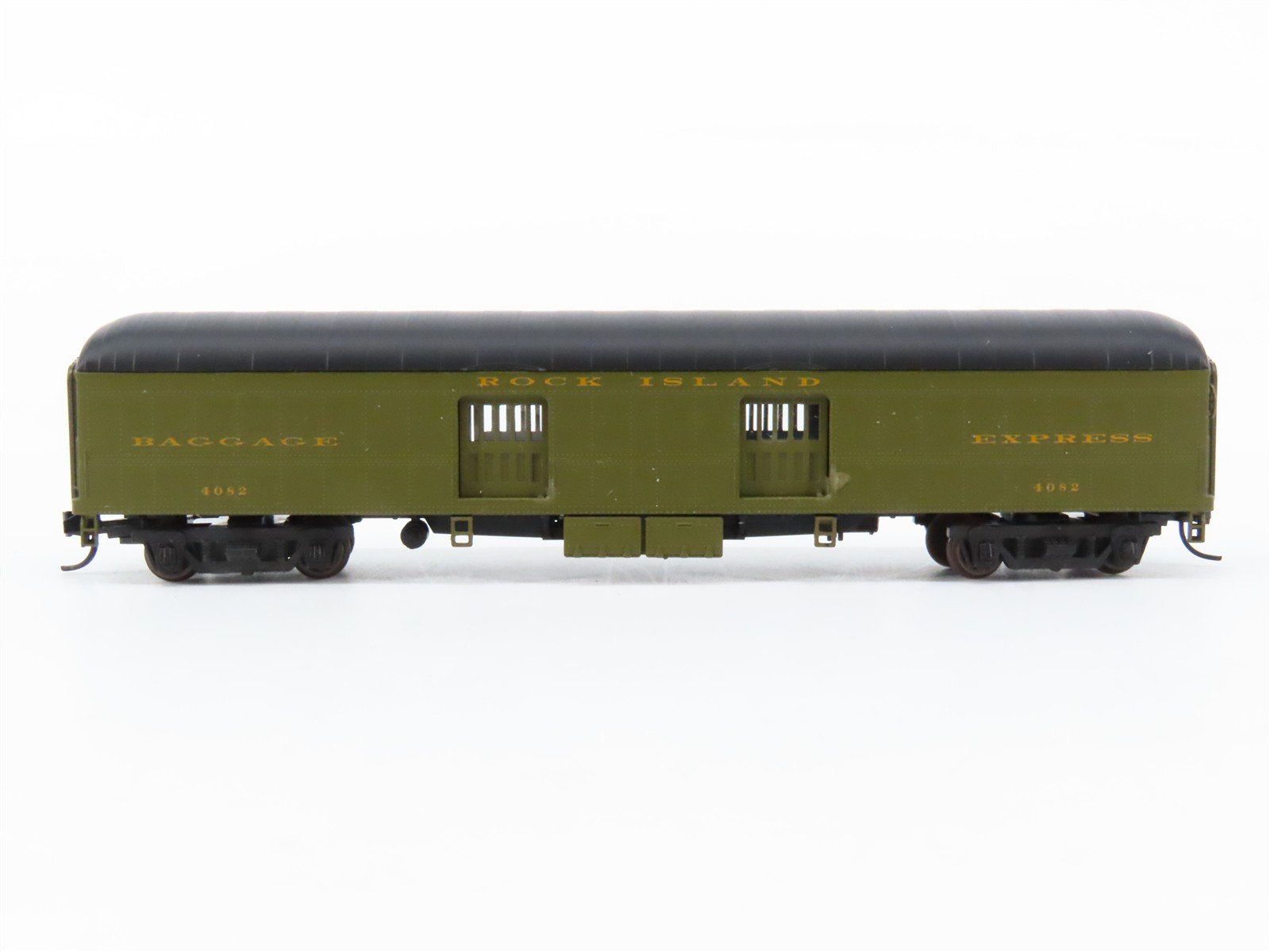 N Scale Wheels of Time RI Rock Island Baggage Express Passenger Car #4082