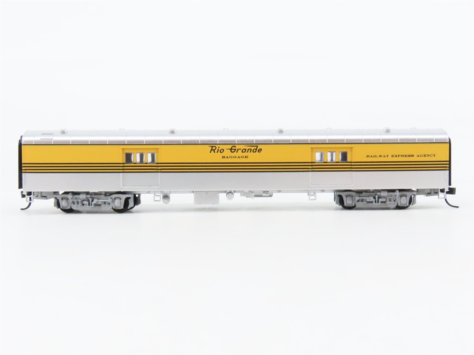 N Scale Walthers D&RGW Rio Grande Railway Express Agency Baggage Passenger Car