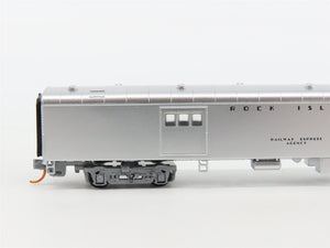 N Scale Walthers RI Rock Island Railway Express Agency Baggage Passenger Car