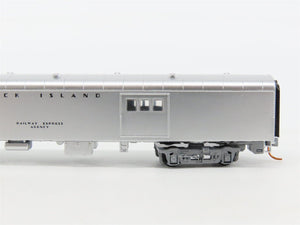 N Scale Walthers RI Rock Island Railway Express Agency Baggage Passenger Car