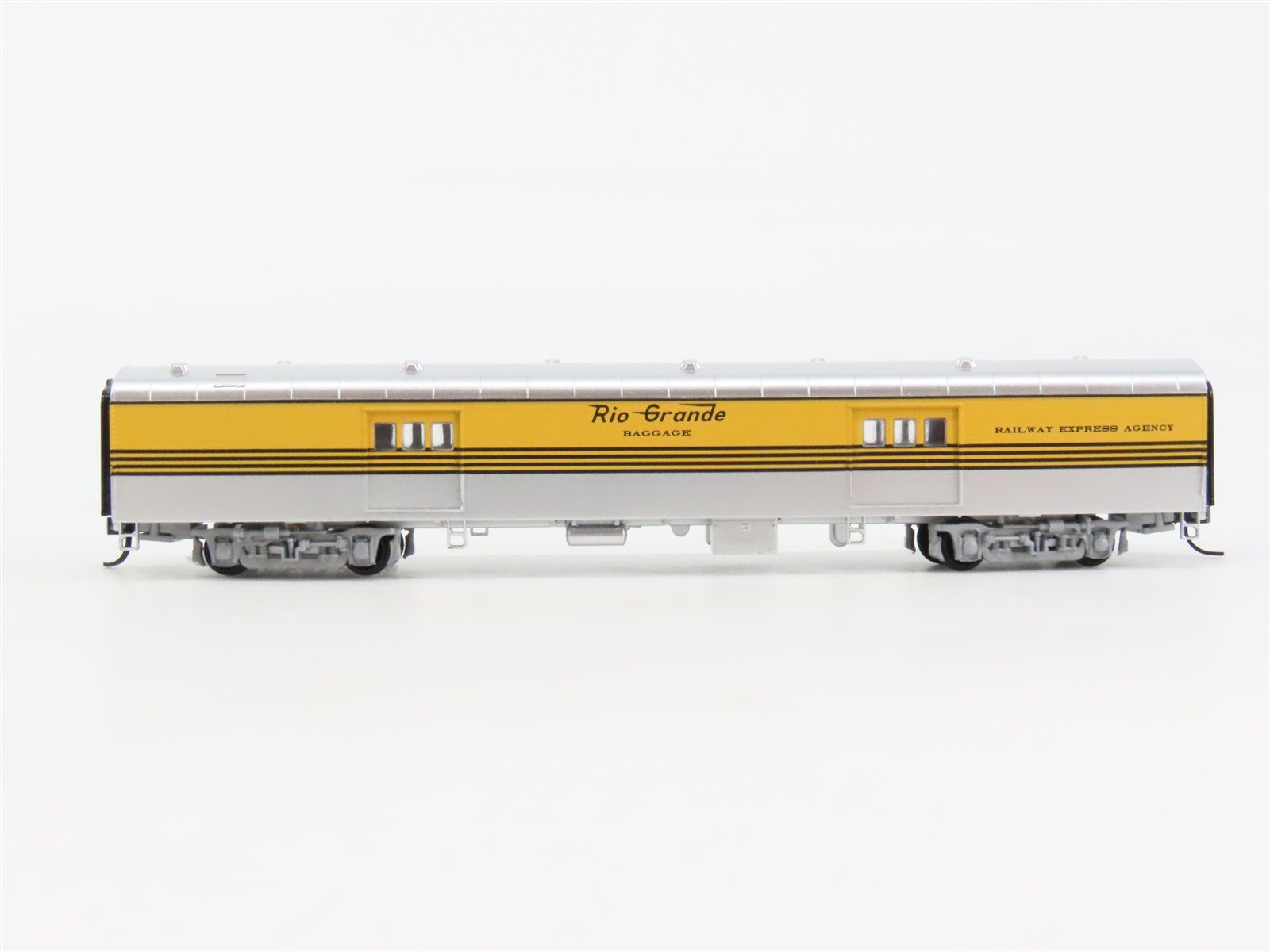 N Scale Walthers D&RGW Rio Grande Railway Express Agency Baggage Passenger Car