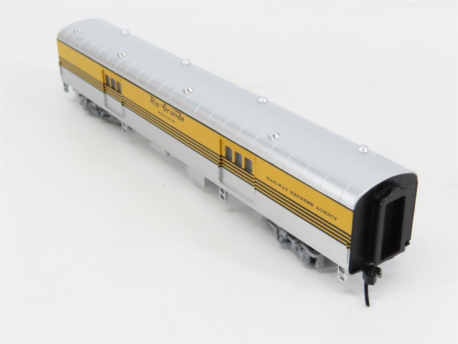 N Scale Walthers D&RGW Rio Grande Railway Express Agency Baggage Passenger Car