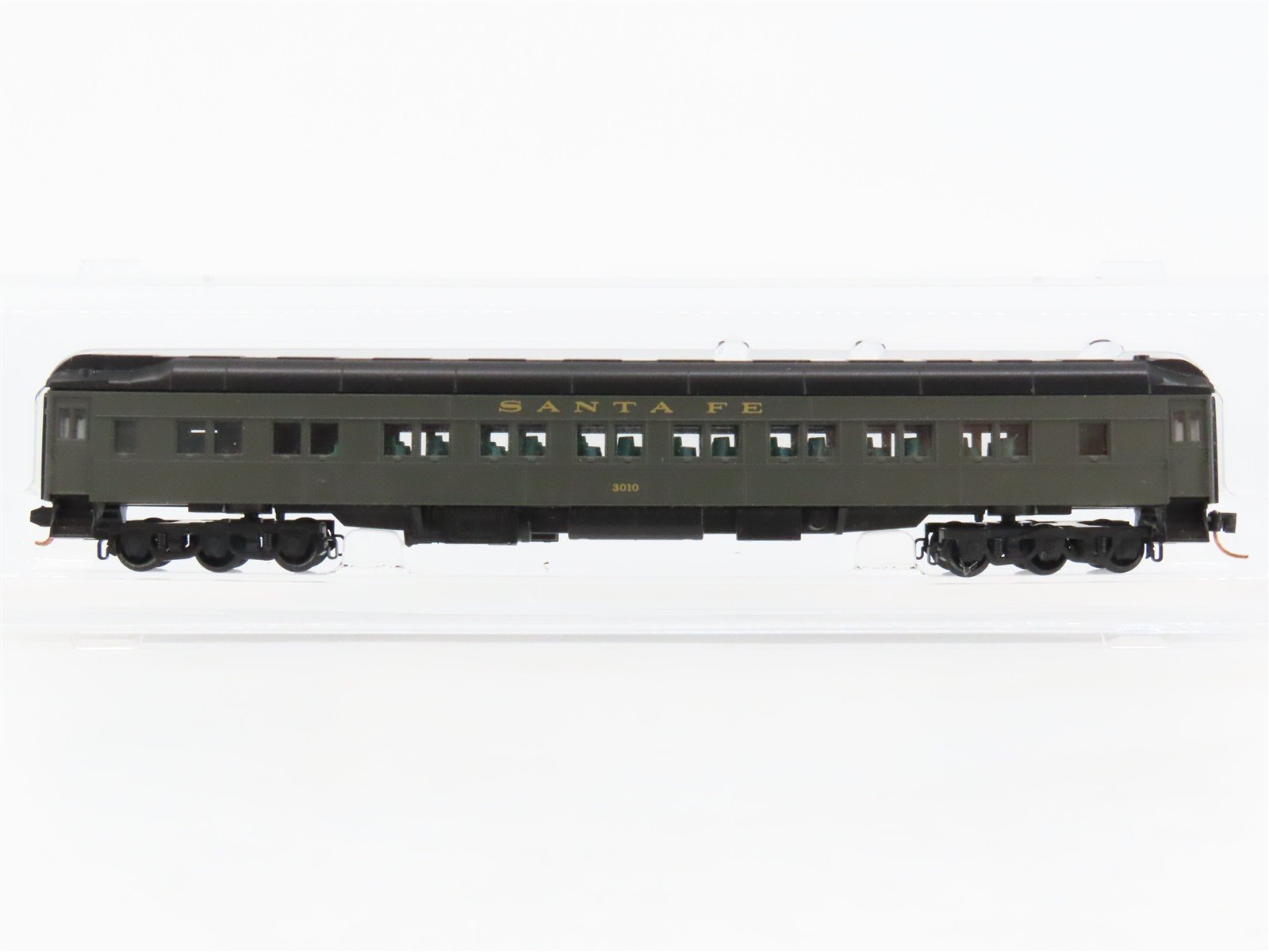 N Scale Micro-Trains MTL ATSF Santa Fe Railroad Sleeper Passenger Car #3010