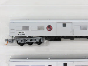 SET of 3 N Micro-Trains Con-Cor RBBX Ringling Bros & Barnum & Bailey Passengers