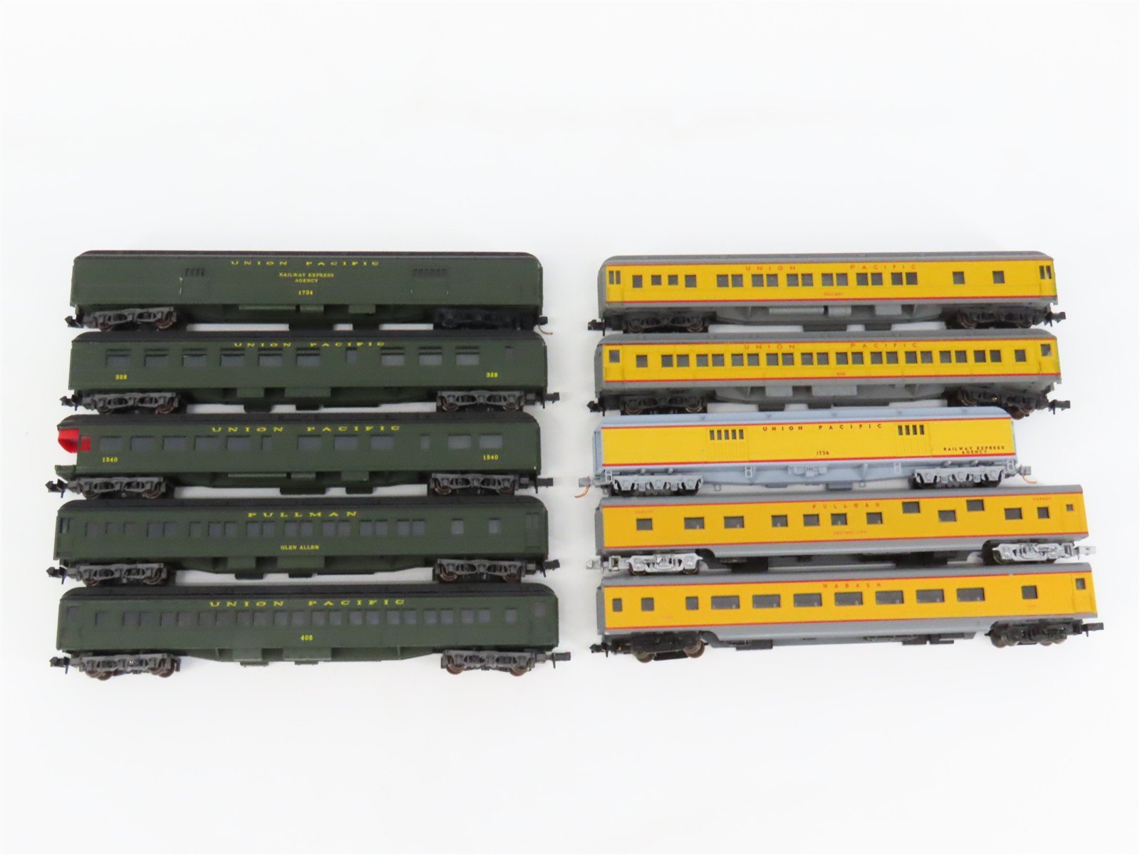LOT of 10 N Scale Rivarossi, Con-Cor UP 